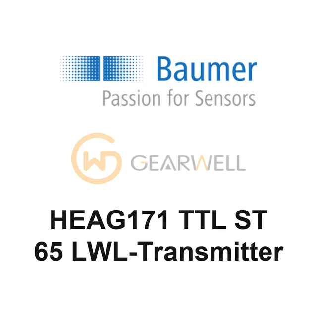 BAUMER HEAG171 TTL ST 65 LWL-Transmitter Fiber-Optic Transmitter