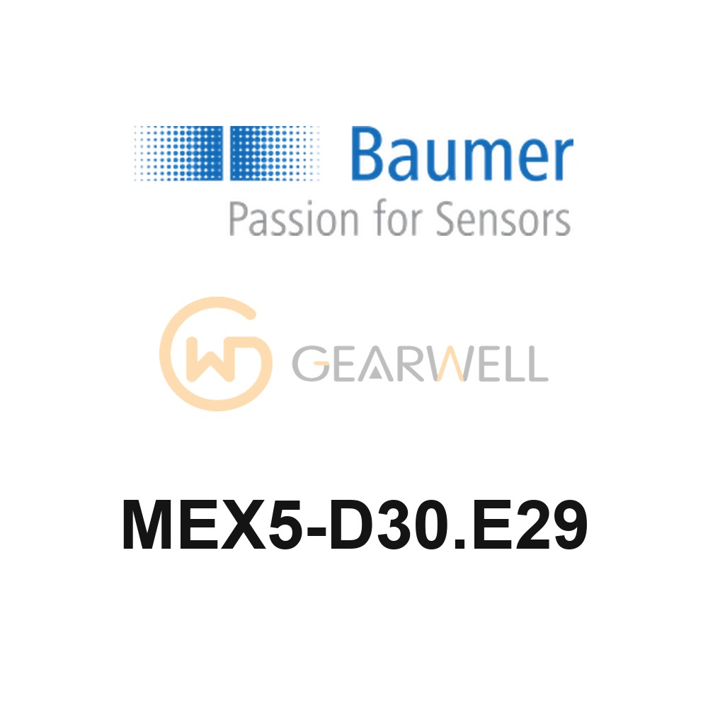 BAUMER MEX5-D30.E29 MEX5 Industrial Pressure Gauge