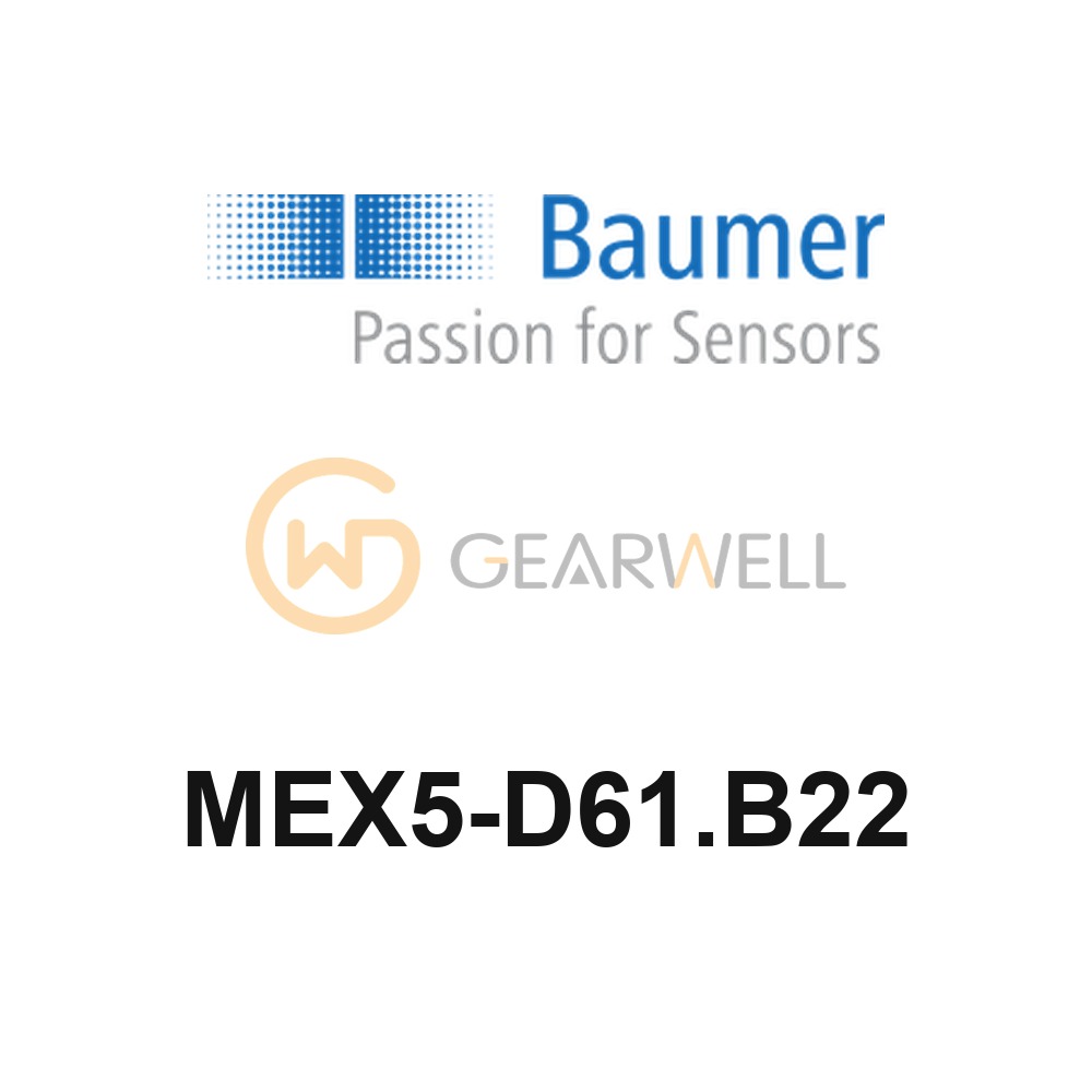 BAUMER MEX5-D61.B22 MEX5 Industrial Pressure Gauge