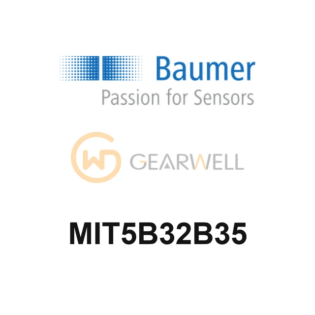 BAUMER MIT5B32B35 MIT Pressure Gauge, 100 mm, 0 ... 250 bar