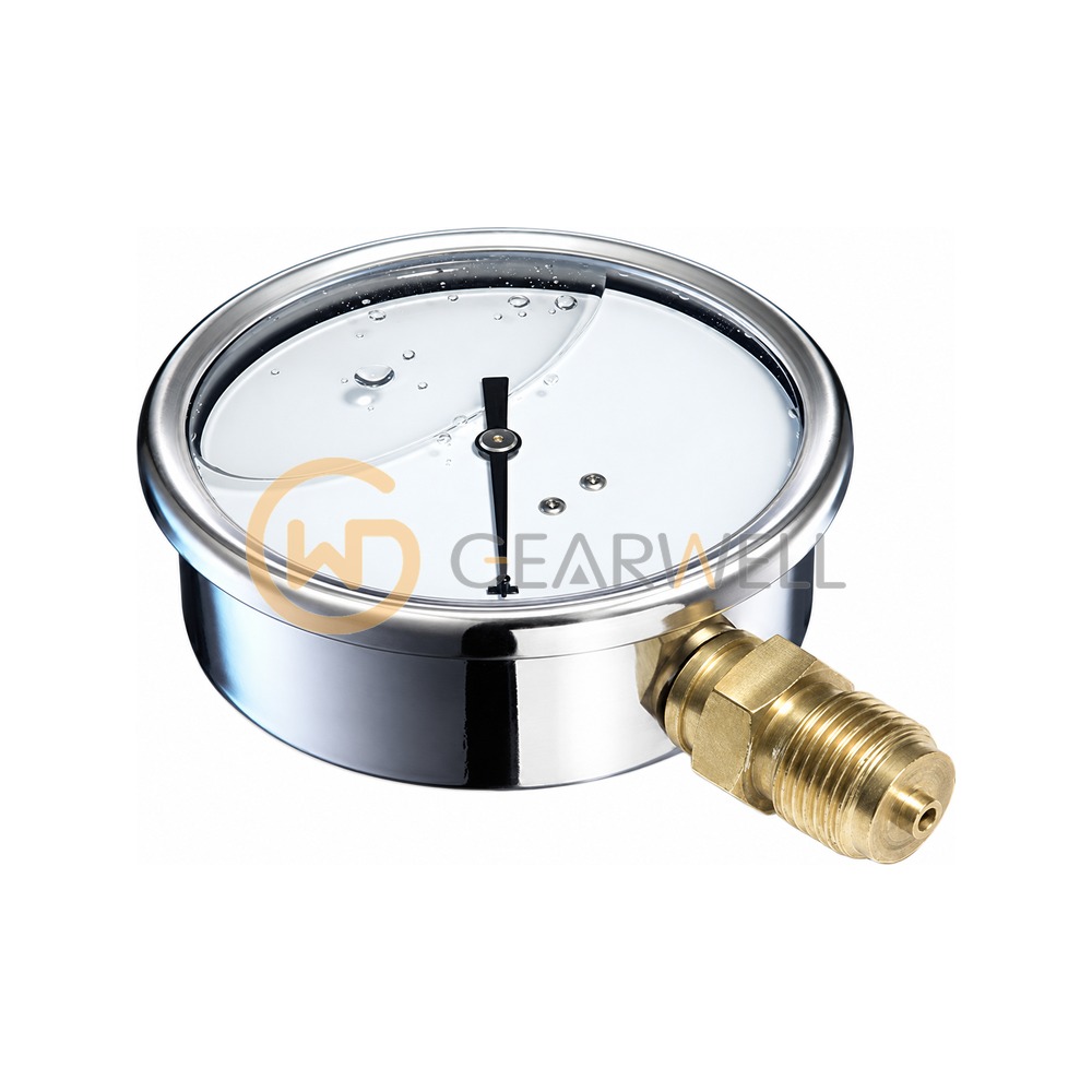 BAUMER MIT5D32B33 MIT Pressure Gauge, 100 mm, 0 ... 160 bar