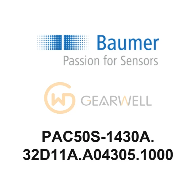 BAUMER PAC50S-1430A.32D11A.A04305.1000 PAC50S Conductivity Sensor