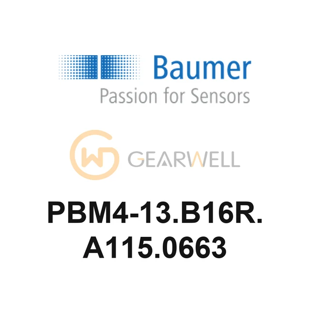 BAUMER PBM4-13.B16R.A115.0663 PBM4 Pressure Sensor