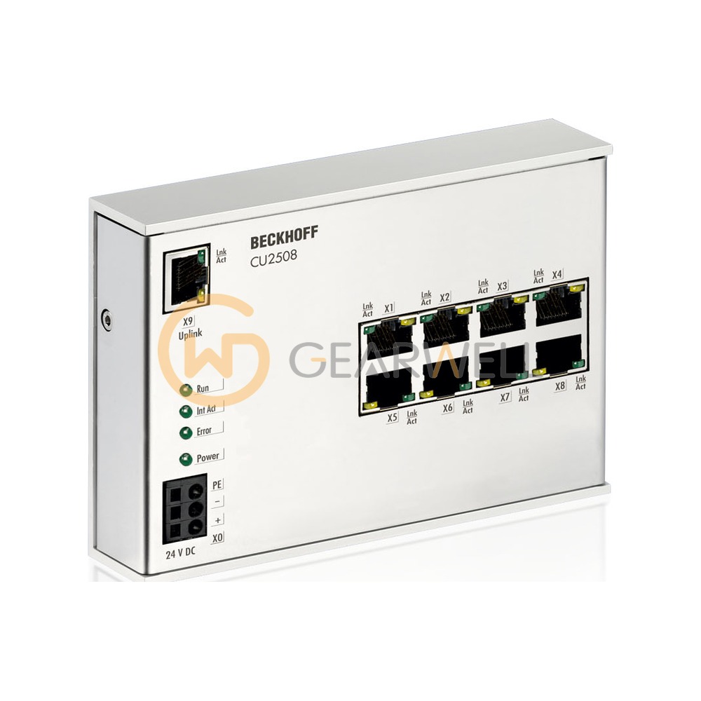 BECKHOFF CU2508 8-Port Ethernet Port Multiplier
