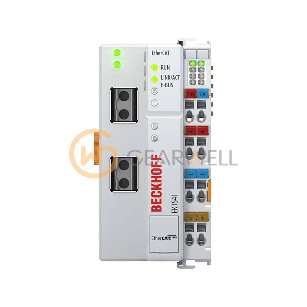 BECKHOFF EK1541 EtherCAT Coupler with ID Switch, Plastic Optical Fiber