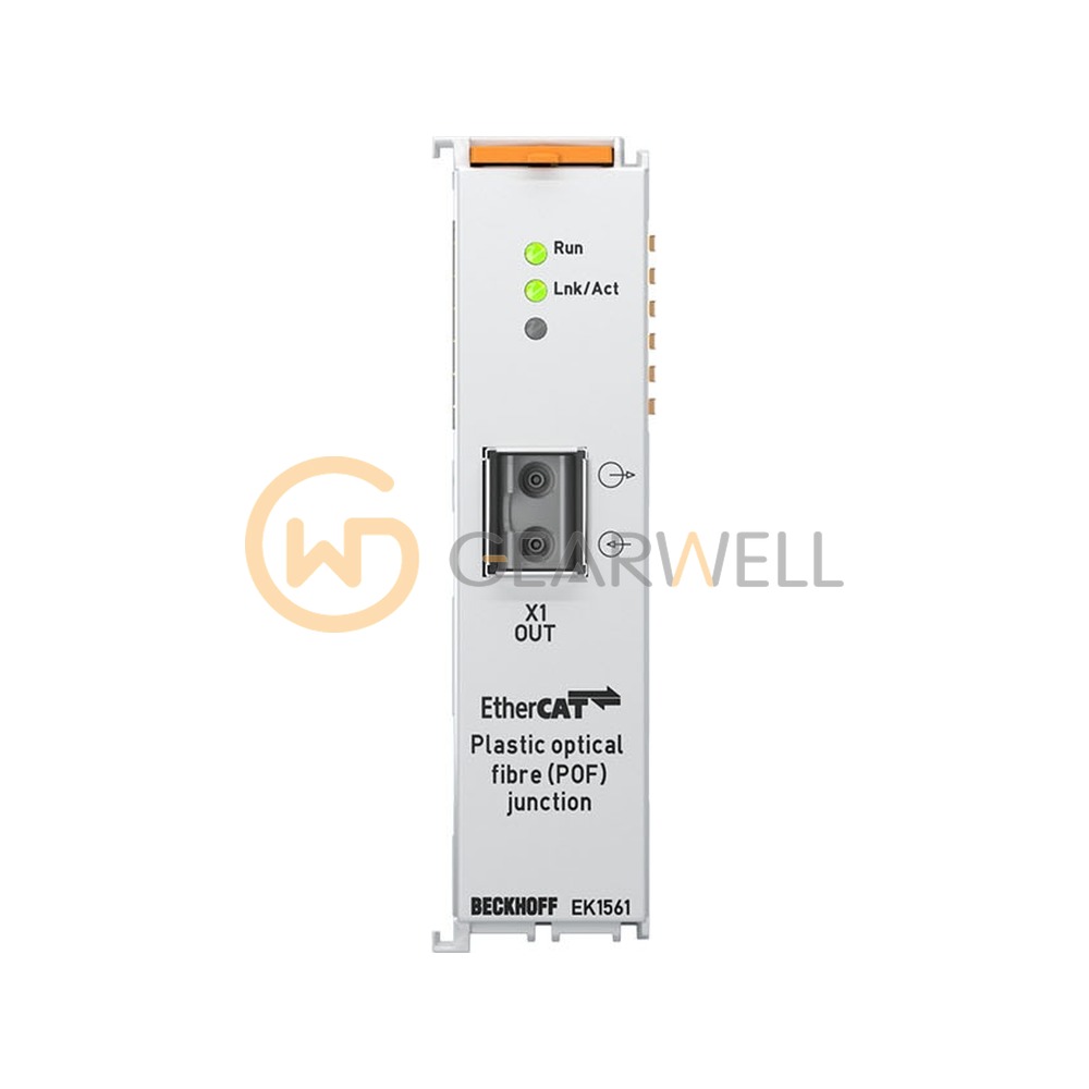 BECKHOFF EK1561 1-Port EtherCAT Plastic Optical Fiber Junction