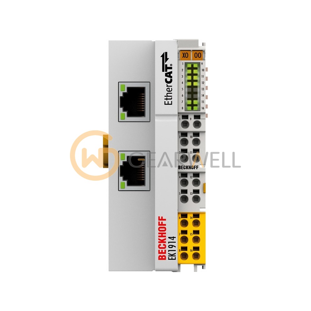 BECKHOFF EK1914 EtherCAT Coupler with Standard and Safety I/Os