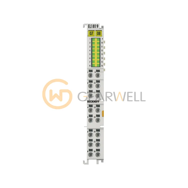 BECKHOFF EL1819 EtherCAT 16-Channel Digital Input Terminal