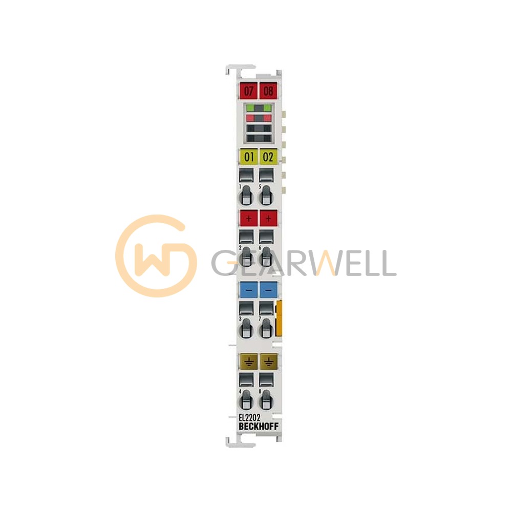 BECKHOFF EL2202 EtherCAT 2-Channel Digital Output Terminal