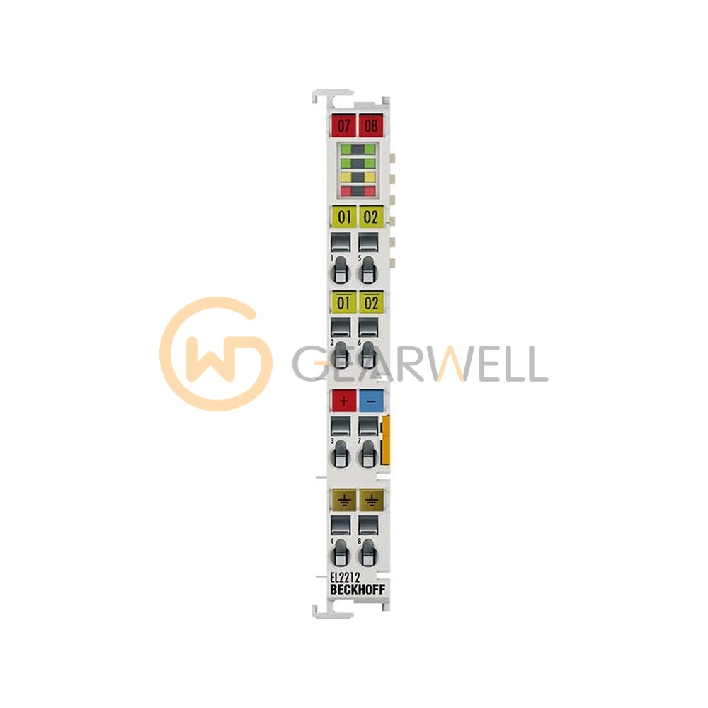 BECKHOFF EL2212 EtherCAT 2-Channel Digital Output Terminal