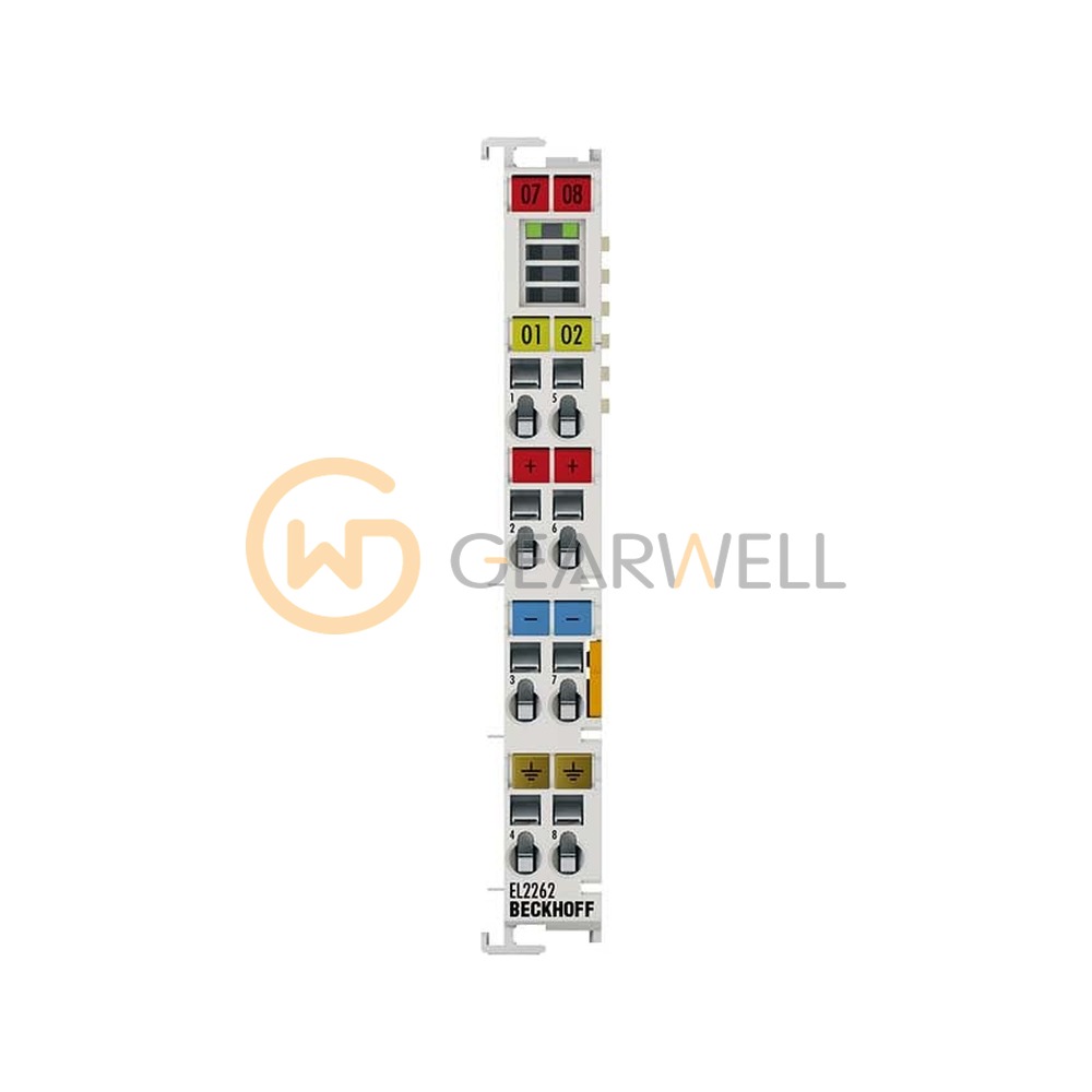 BECKHOFF EL2262 EtherCAT 2-Channel Digital Output Terminal