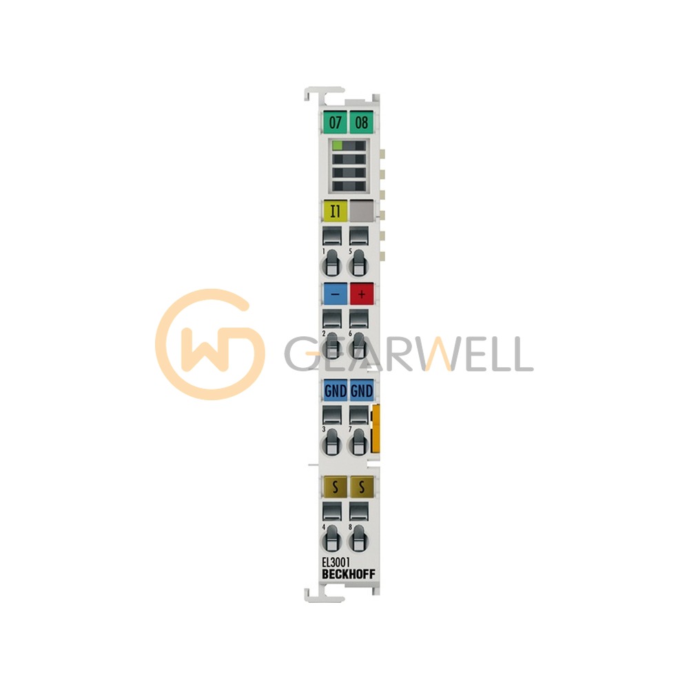BECKHOFF EL3001 EtherCAT 1-Channel Analog Input Terminal