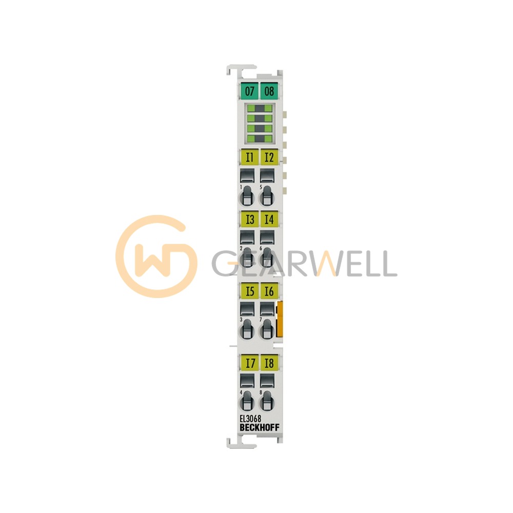 BECKHOFF EL3068 EtherCAT 8-Channel Analog Input Terminal