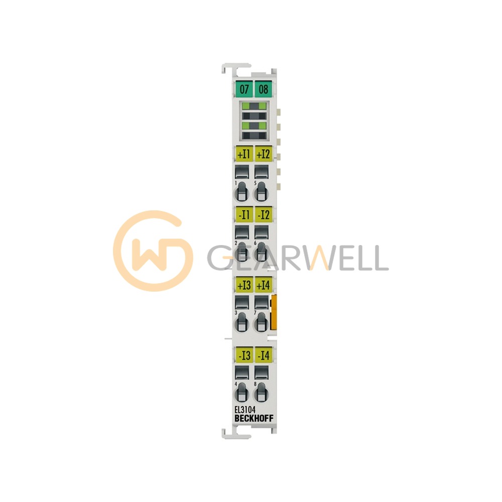 BECKHOFF EL3104 EtherCAT 4-Channel Analog Input Terminal