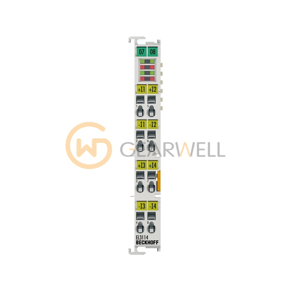 BECKHOFF EL3114 EtherCAT 4-Channel Analog Input Terminal