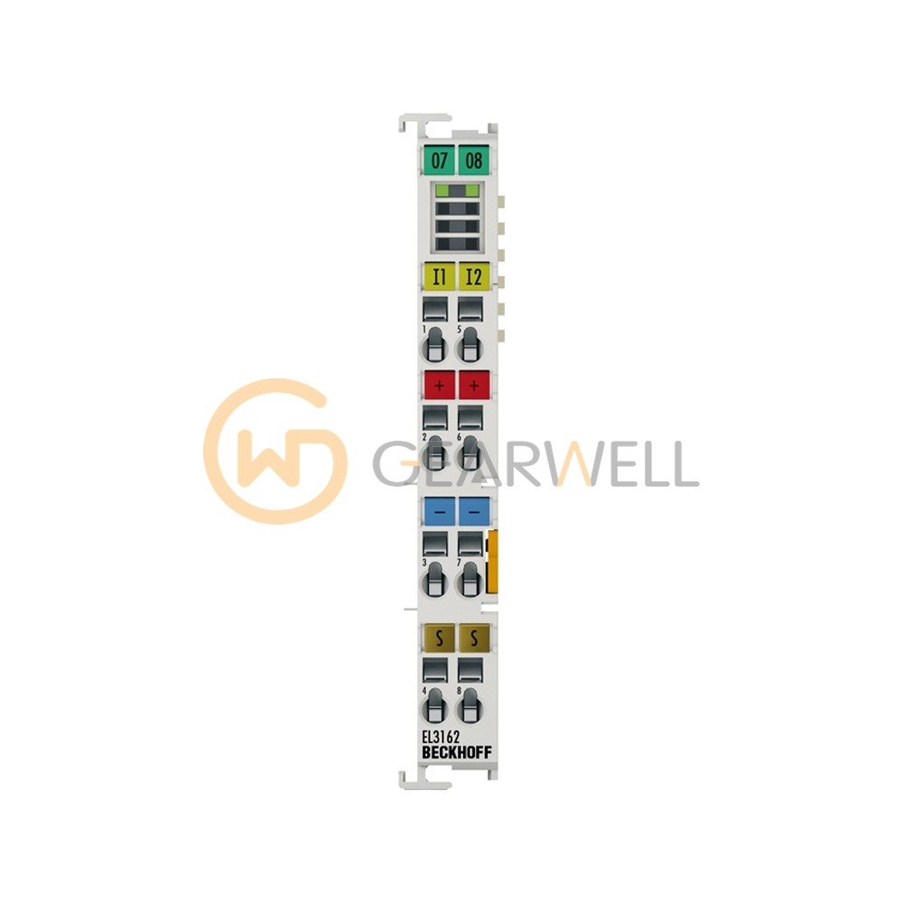 BECKHOFF EL3162 EtherCAT 2-Channel Analog Input Terminal