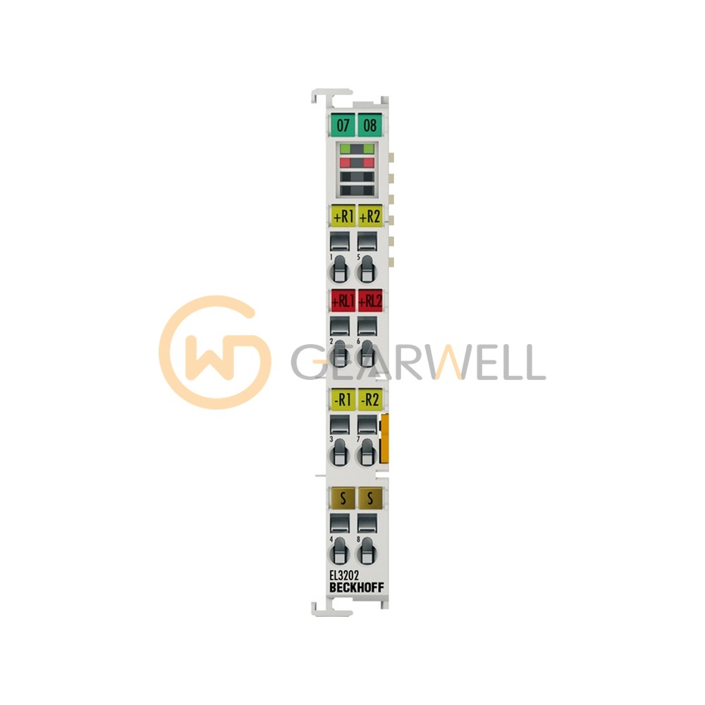 BECKHOFF EL3202 EtherCAT 2-Channel Analog Input Terminal