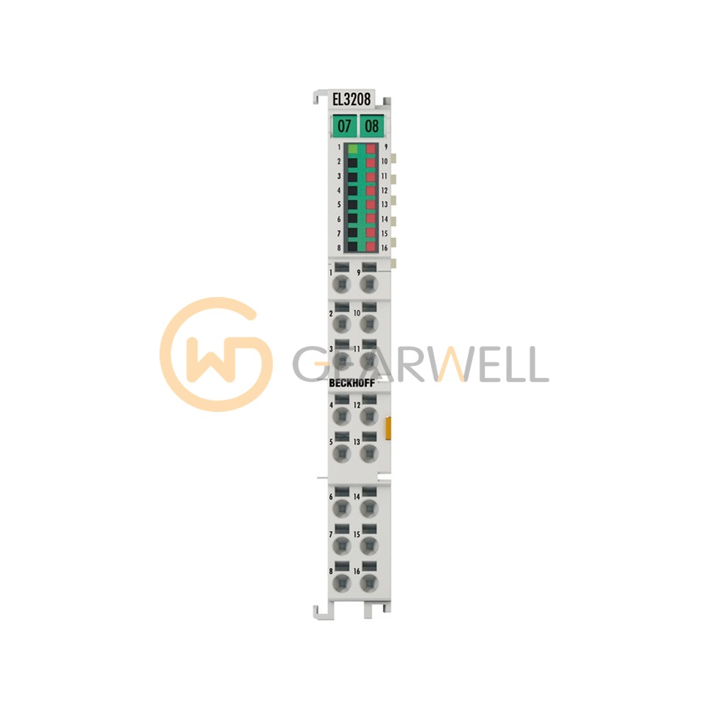 BECKHOFF EL3208 EtherCAT 8-Channel Analog Input Terminal