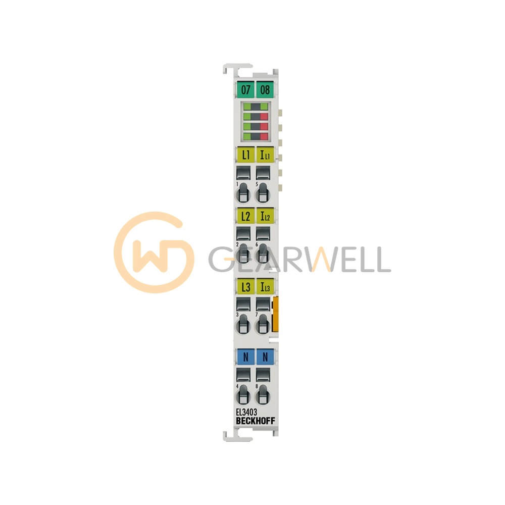 BECKHOFF EL3403 EtherCAT 3-Channel Analog Input Terminal