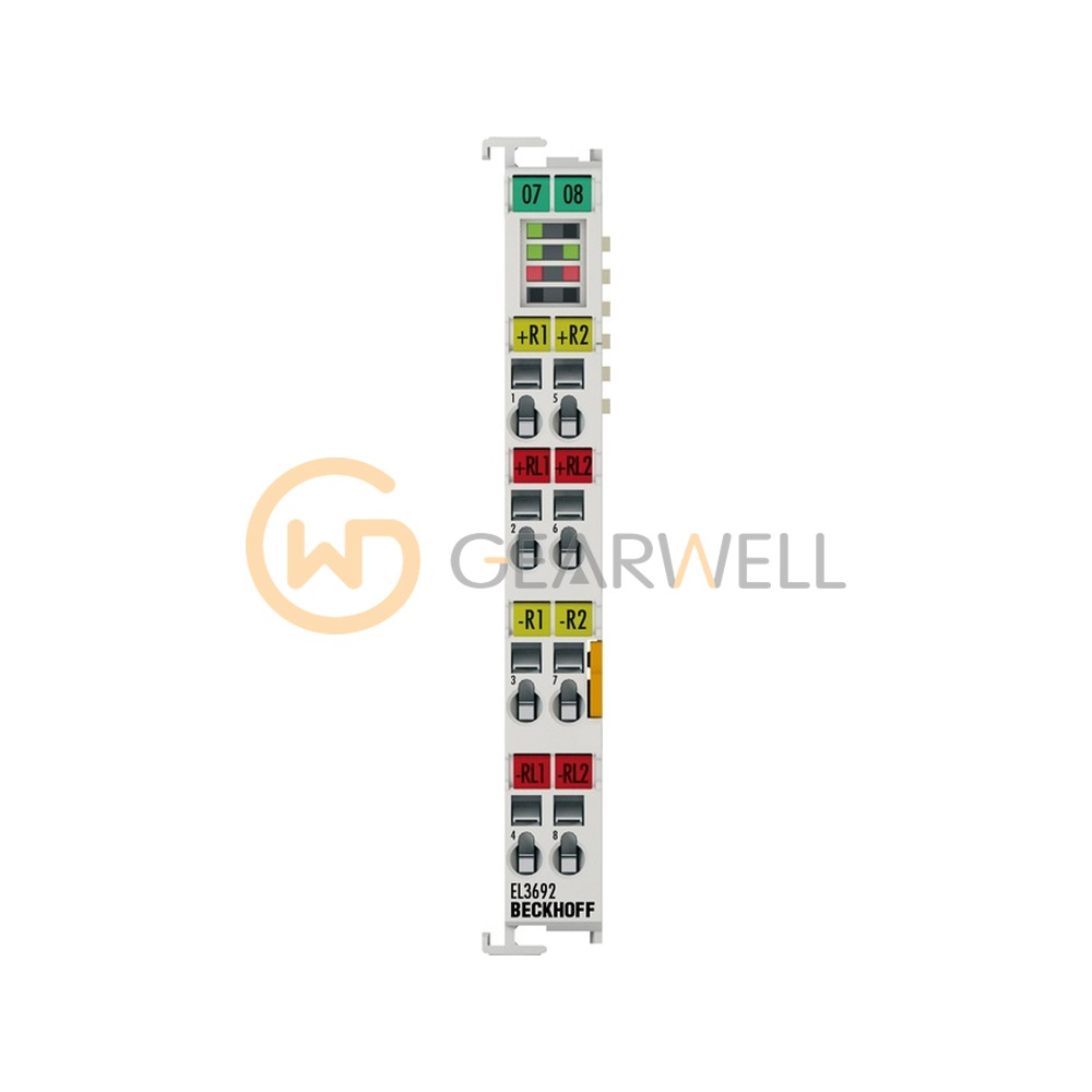 BECKHOFF EL3692 EtherCAT 2-Channel Analog Input Terminal
