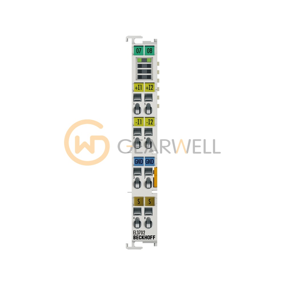 BECKHOFF EL3702 EtherCAT 2-Channel Analog Input Terminal