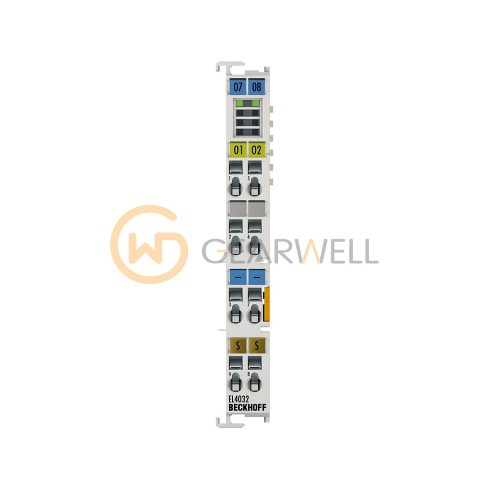 BECKHOFF EL4032 EtherCAT 2-Channel Analog Output Terminal