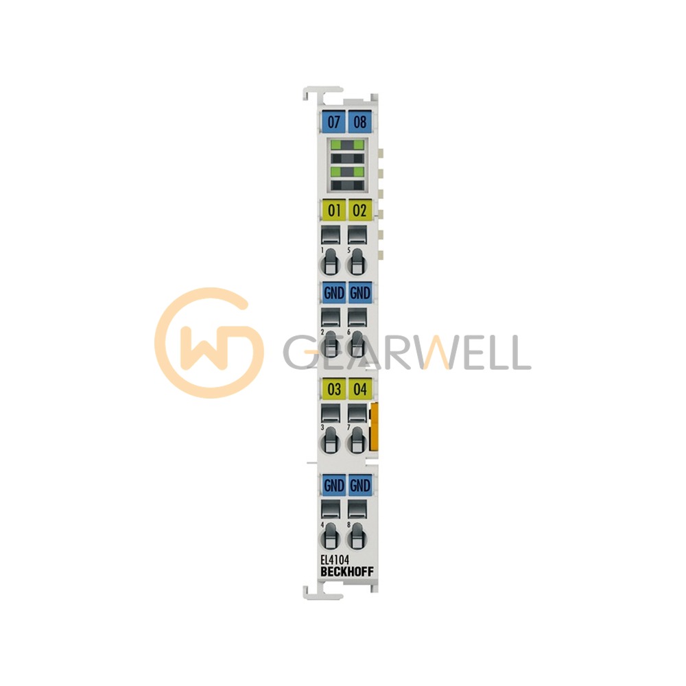 BECKHOFF EL4104 EtherCAT 4-Channel Analog Output Terminal