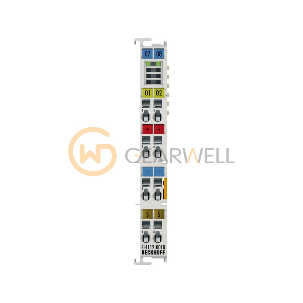 BECKHOFF EL4112-0010 EtherCAT 2-Channel Analog Output Terminal