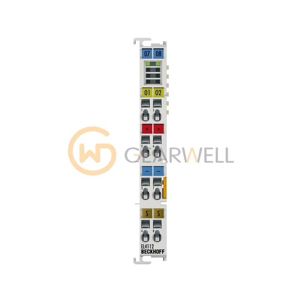 BECKHOFF EL4112 EtherCAT 2-Channel Analog Output Terminal