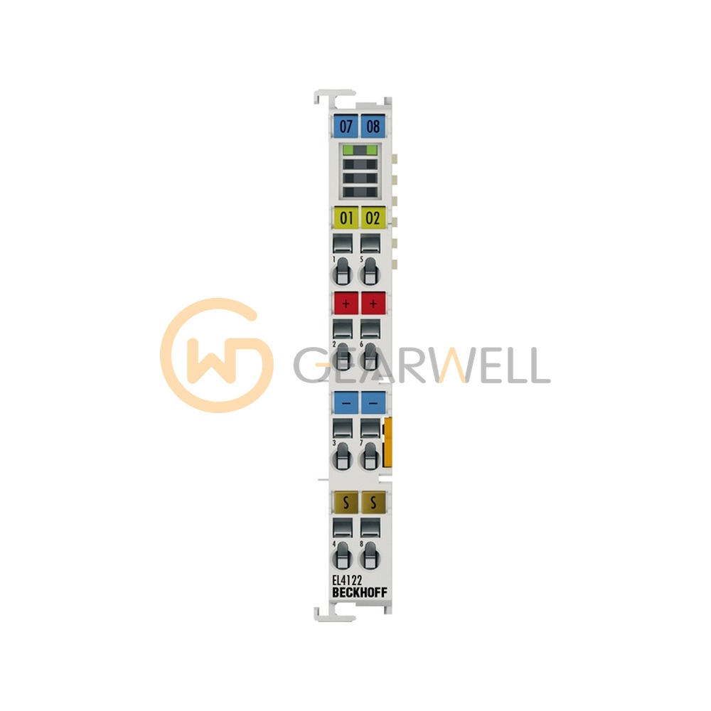 BECKHOFF EL4122 EtherCAT 2-Channel Analog Output Terminal
