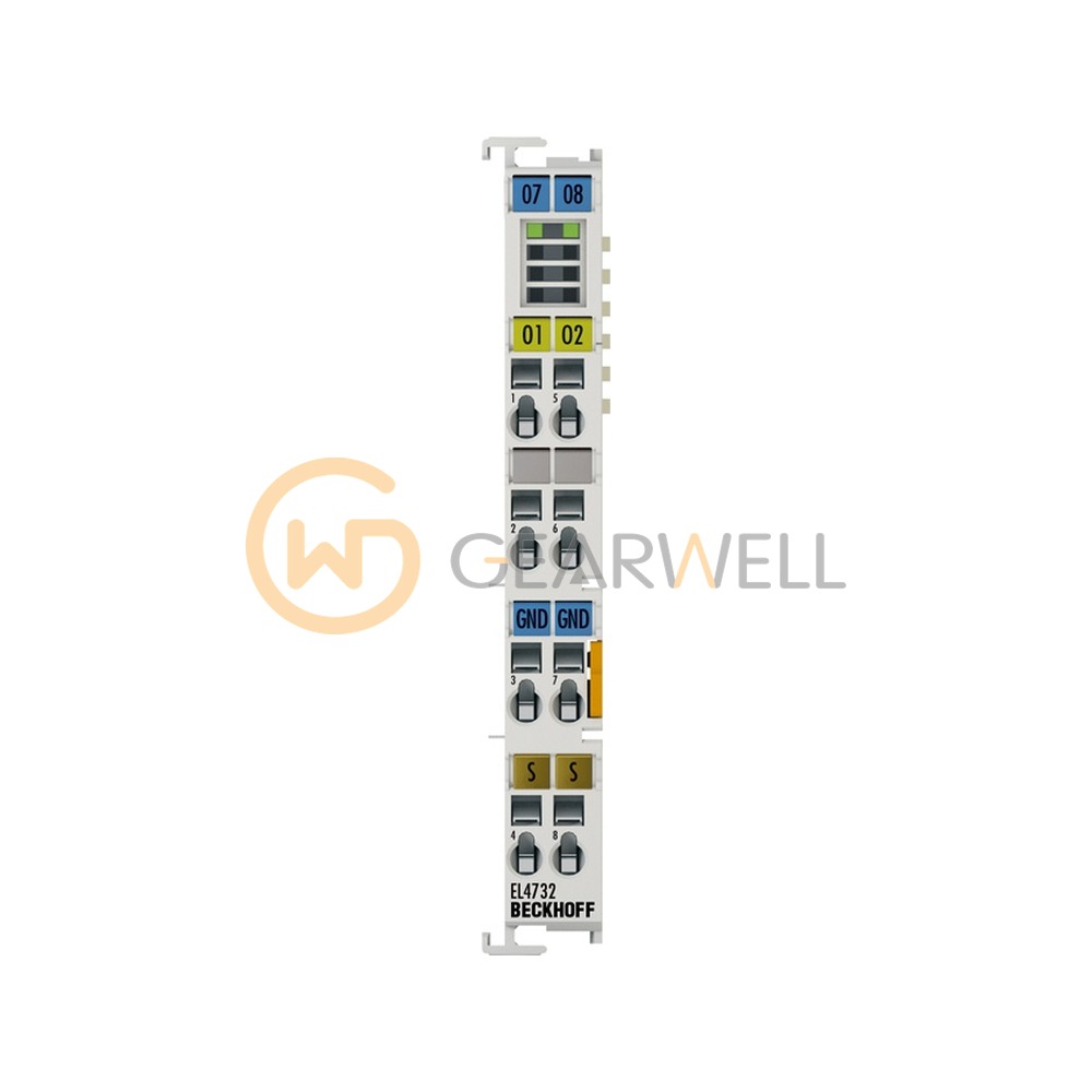 BECKHOFF EL4732 EtherCAT 2-Channel Analog Output Terminal
