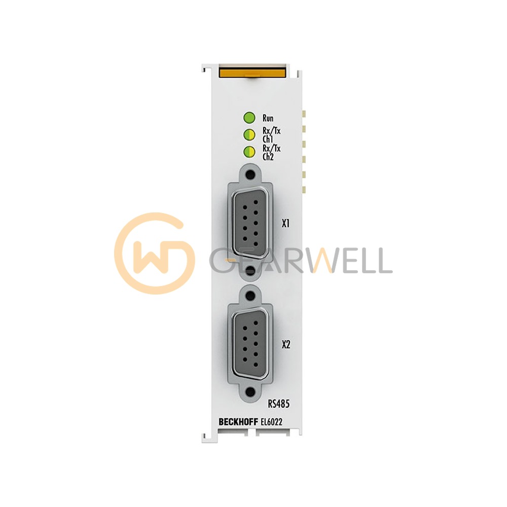 BECKHOFF EL6022 EtherCAT 2-Channel Serial Interface Terminal