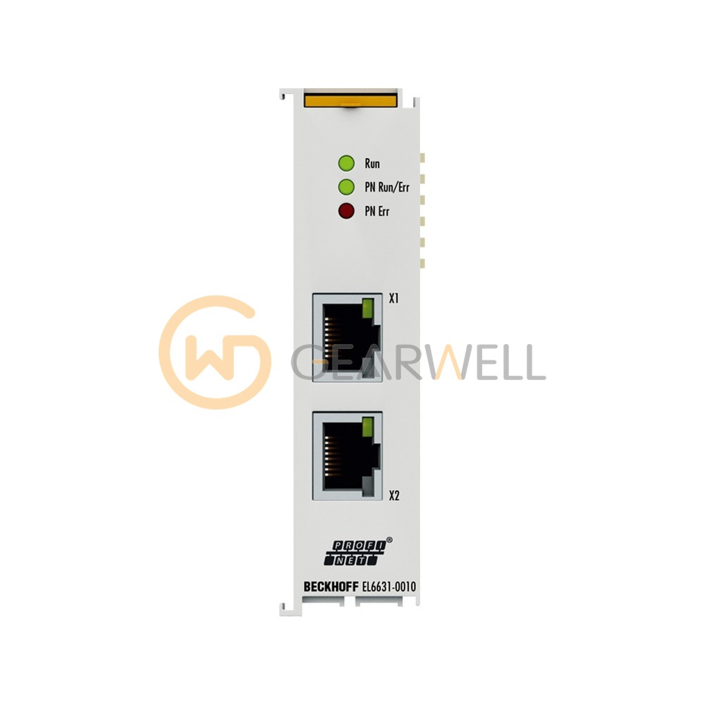 BECKHOFF EL6631-0010 EtherCAT 2-Port PROFINET Device Terminal