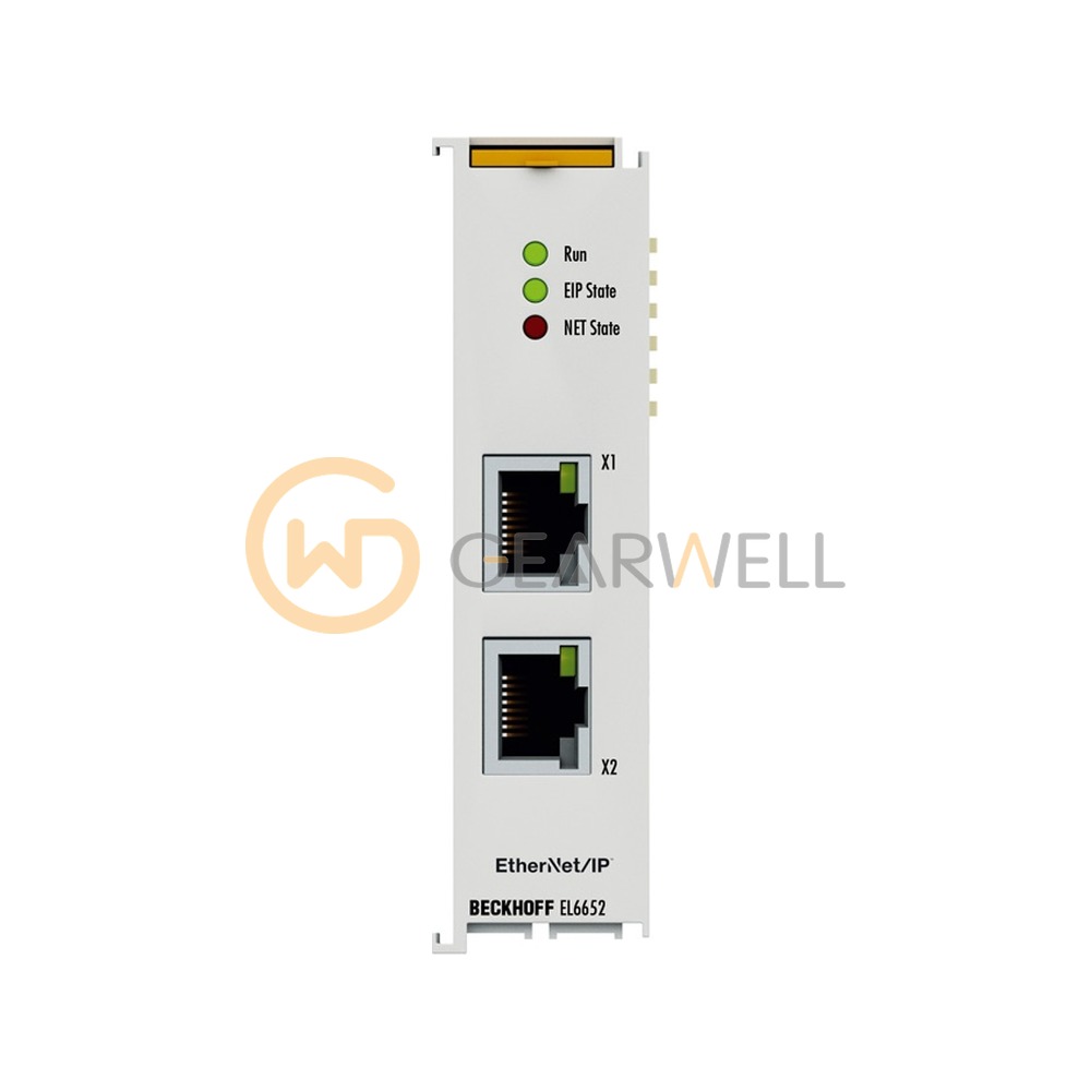 BECKHOFF EL6652-0010 EtherCAT 2-Port EtherNet/IP Adapter Terminal