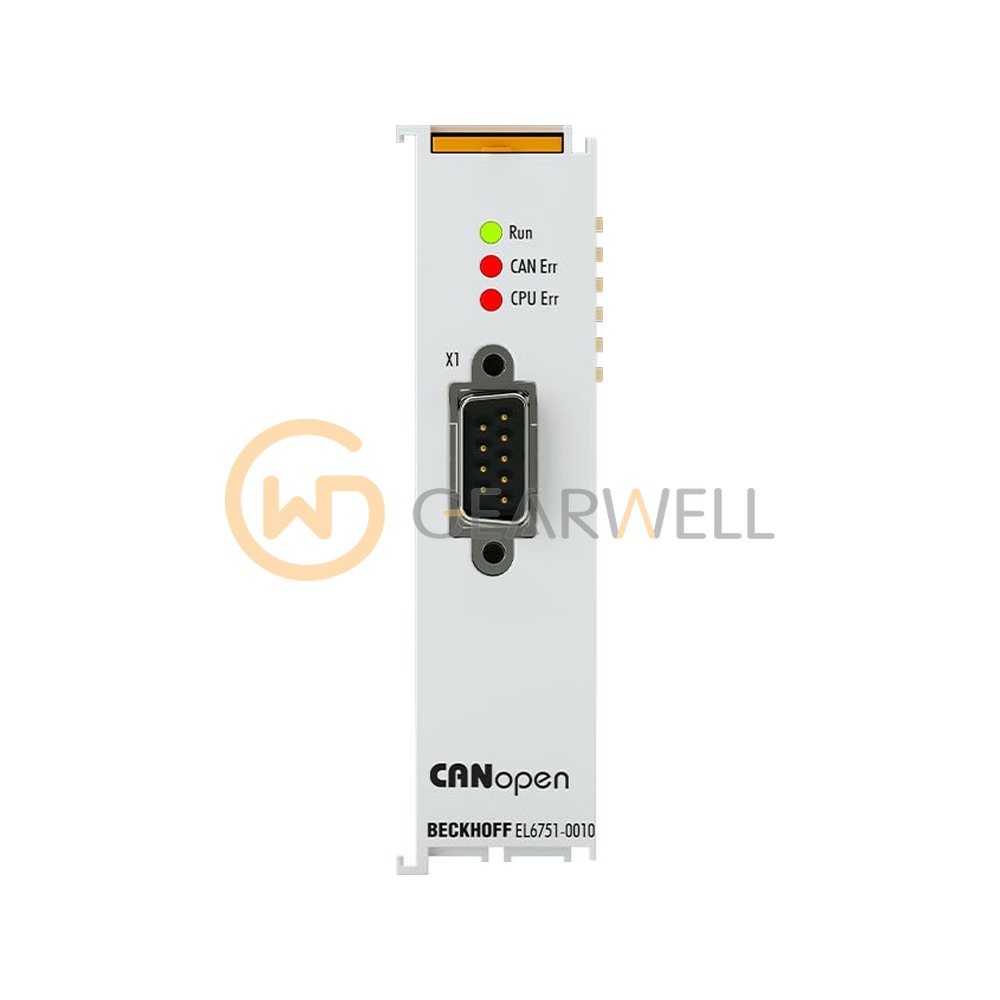 BECKHOFF EL6751-0010 EtherCAT 1-Channel CANopen Interface Terminal