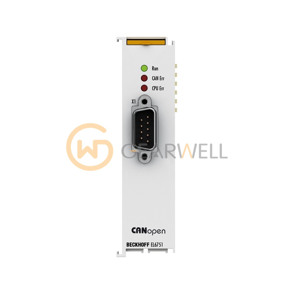 BECKHOFF EL6751 EtherCAT 1-Channel CANopen Interface Terminal