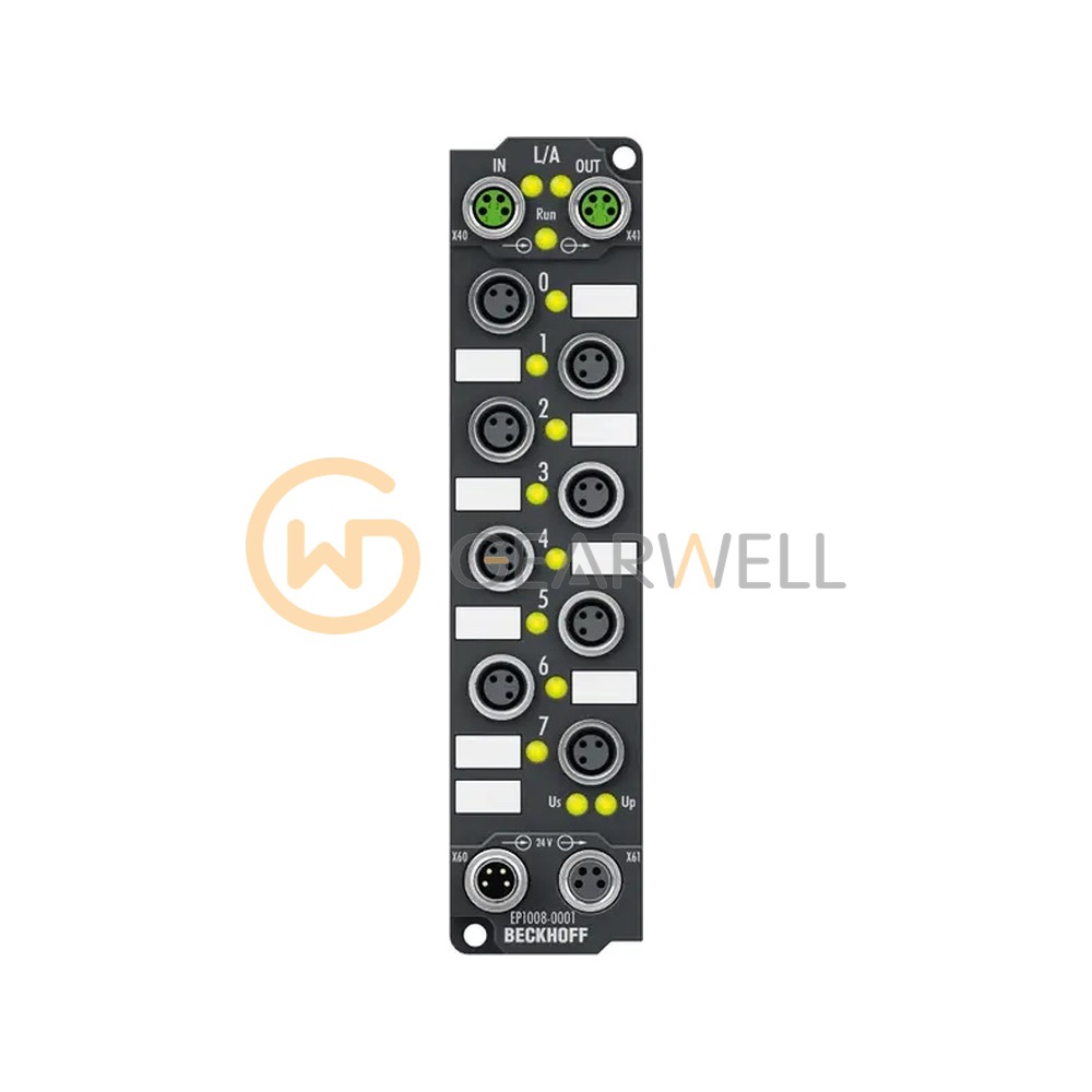 BECKHOFF EP1008-0001 EtherCAT Box 8-Channel Digital Input