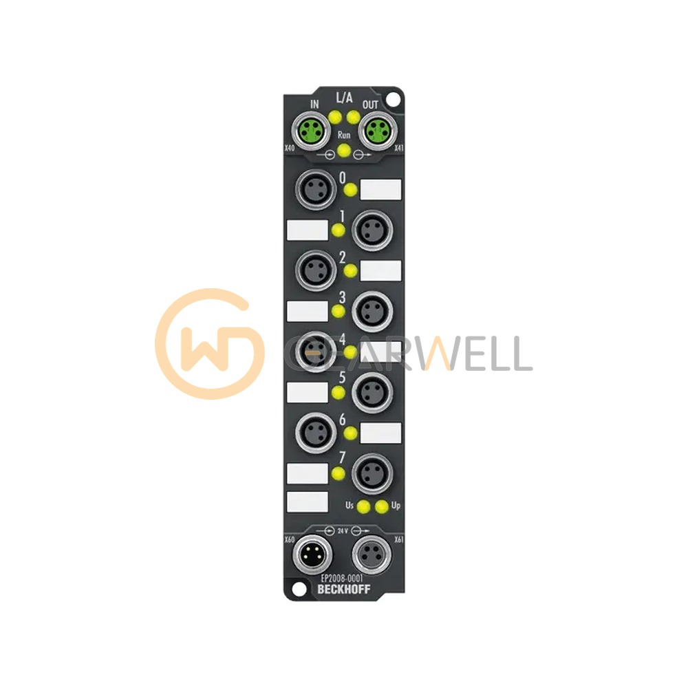 BECKHOFF EP2008-0001 EtherCAT Box 8-Channel Digital Output