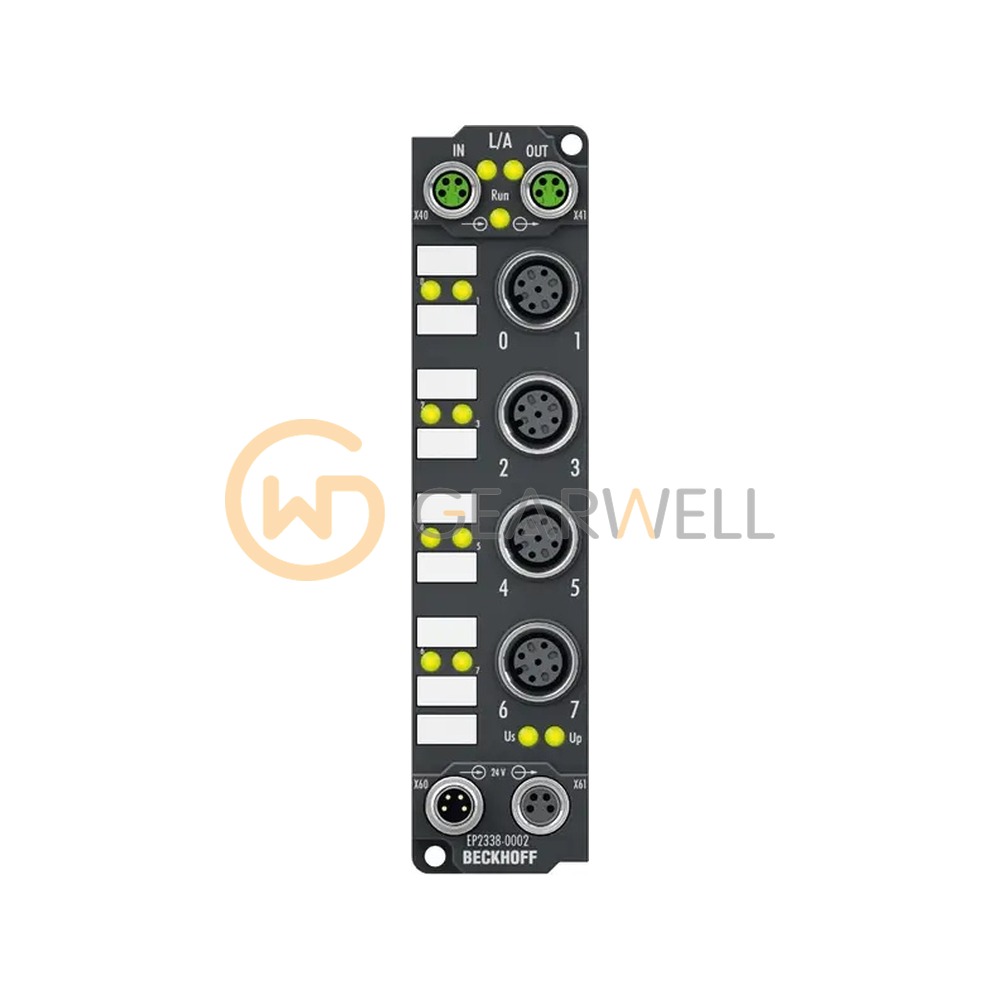 BECKHOFF EP2338-0002 EtherCAT Box 8-Channel Digital I/O