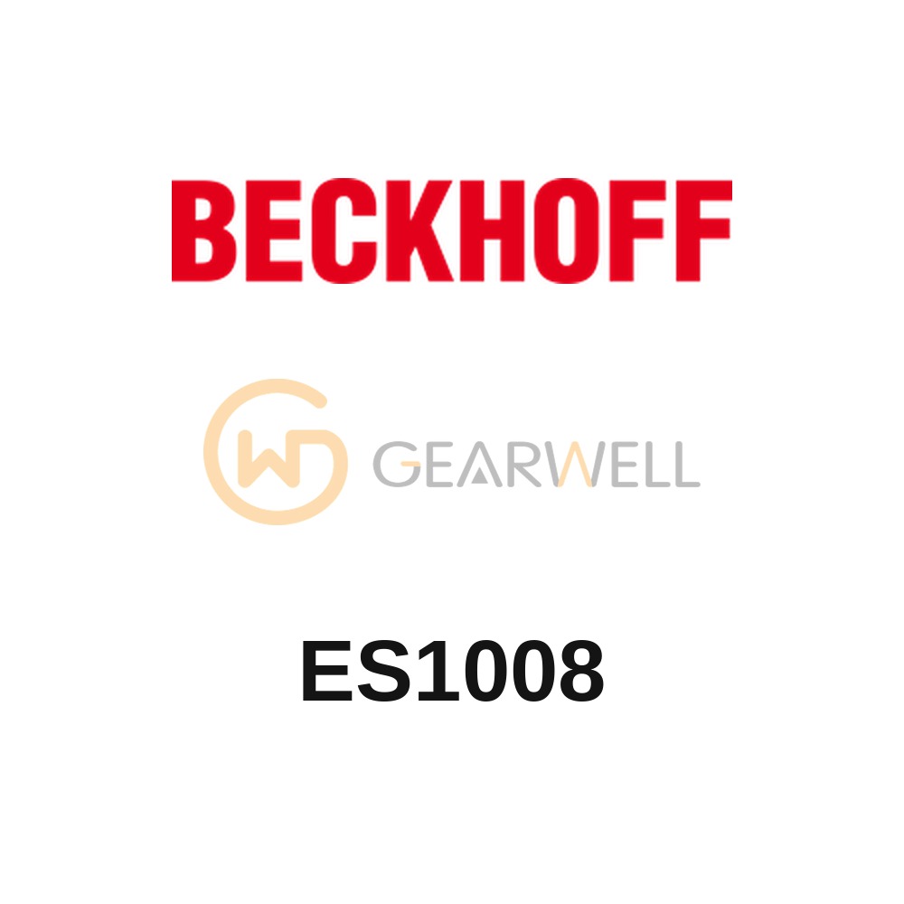 BECKHOFF ES1008 ES (EtherCAT Terminals with pluggable wiring) EtherCAT Terminal, digital input