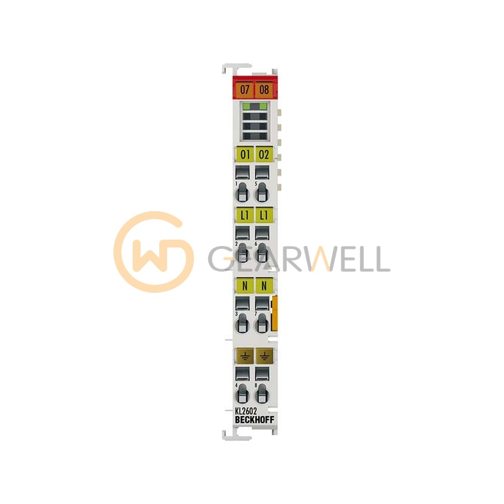 BECKHOFF KL2602 2-Channel Relay Output Bus Terminal