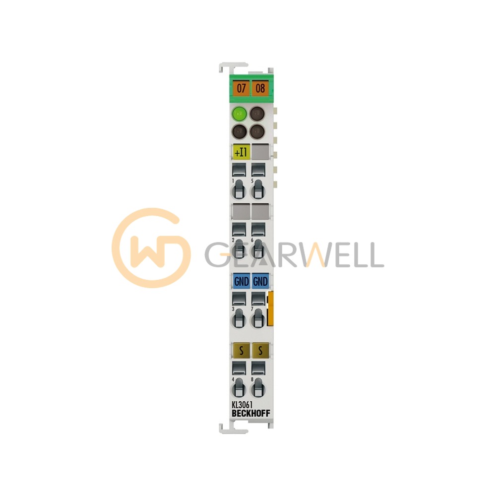 BECKHOFF KL3061 1-Channel Analog Input Bus Terminal