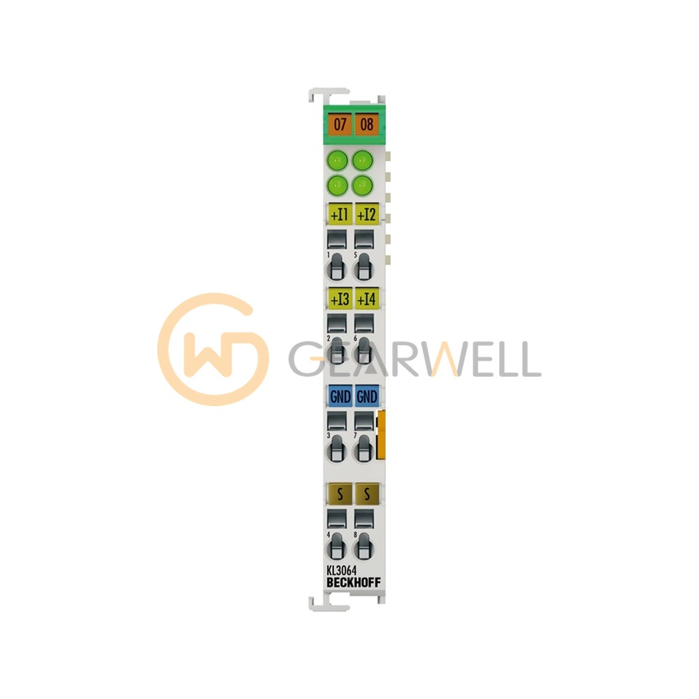 BECKHOFF KL3064 4-Channel Analog Input Bus Terminal
