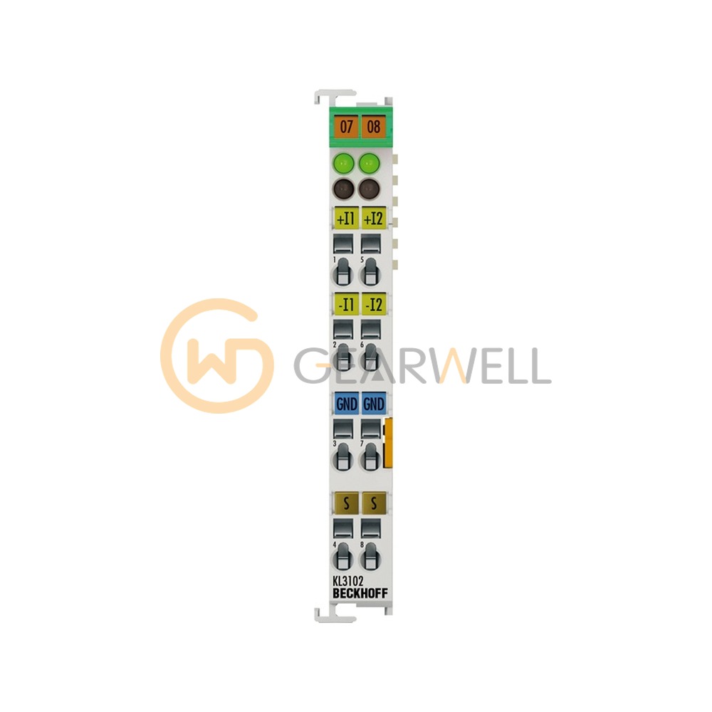 BECKHOFF KL3102 2-Channel Analog Input Bus Terminal