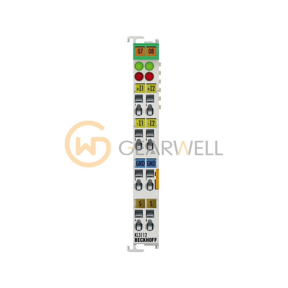 BECKHOFF KL3112 2-Channel Analog Input Bus Terminal