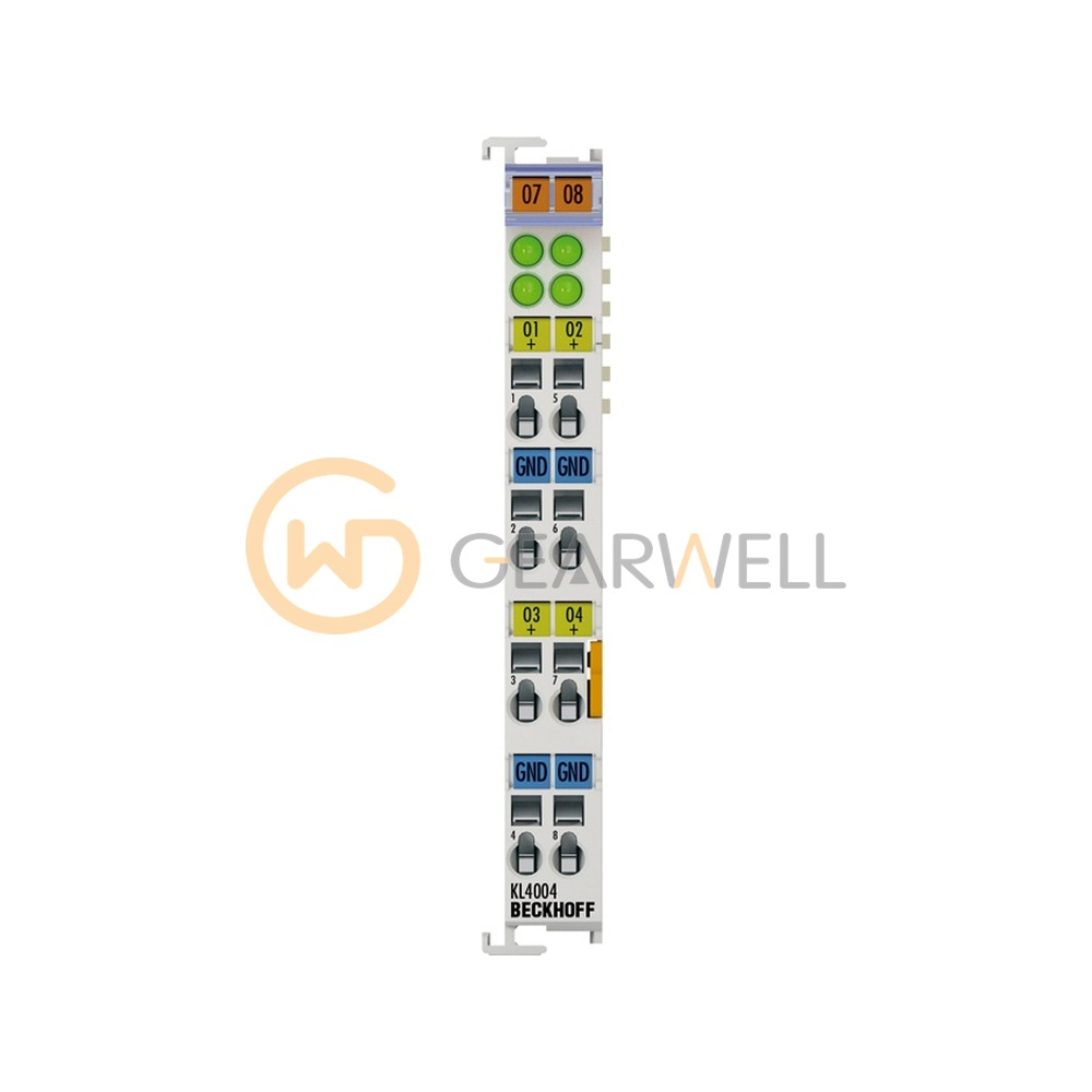 BECKHOFF KL4004 4-Channel Analog Output Bus Terminal