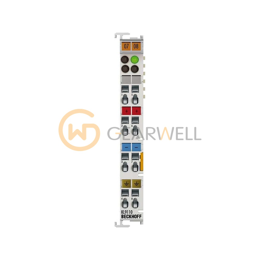 BECKHOFF KL9110 Potential Supply Terminal, 24 V DC, with Diagnostics