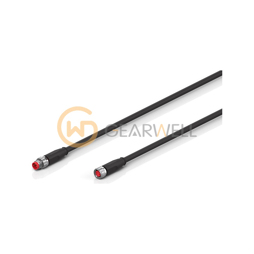 BECKHOFF ZK2000-2122-0010 M8 Sensor Cable 3-Pin 1 m