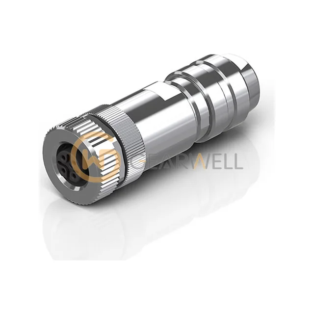 BECKHOFF ZS1000-0620 M12 Field-Assembly Socket B-Coded PROFIBUS