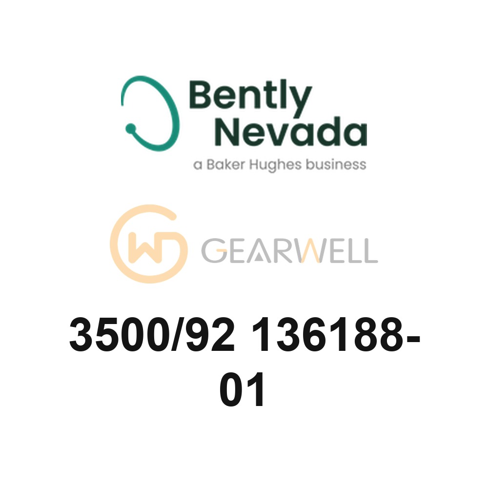 Bently Nevada 3500/92 136188-01 3500 Communication Gateway I/O Module